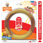 Nylabone Power Chew Flavor Frenzy Ring Dog Chew Toy Bacon Cheeseburger, 1ea/Large/Giant  Up To 50 Lbs. 1 ct