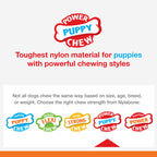 Nylabone Textured Nylon Puppy Chew Toy Beef & Vegetable 1ea/Large/Giant - Up To 50 lb