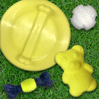 Nylabone Power Play Dog Baseball Gripz 1ea/Medium/Wolf  Up To 35 Lbs. 1 ct