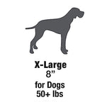 Nylabone Nutri Dent Filet Mignon Dog Dental Chews Filet Mignon, 1ea/XL/Souper  50 Lbs. 1 ct