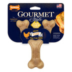 Nylabone Gourmet Style Strong Chew Wishbone Dog Chew Toy Chicken, 1ea/Large/Giant  Up To 50 Lbs. 1 ct