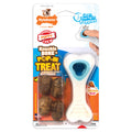 Nylabone Puppy Power Chew Knuckle Bone & Pop-In Puppy Treat Toy Combo Chicken 1ea/XS/Petite - Up To 15 lb