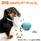 Nylabone Creative Play Eggi Dog Treat Toy Blue, 1ea/Large/Giant  Up To 50 Lbs. 1 ct
