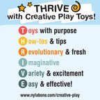Nylabone Creative Play Springa Dog Pull Toy Red 1ea/Large/Giant - Up To 50 lb