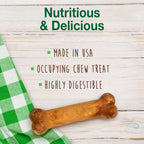 Nylabone Healthy Edibles AllNatural Long Lasting Puppy Chew Treats Turkey  Sweet Potato, 1ea/SMall/Regular  Up To 25 Ibs. 8 ct