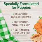 Nylabone Healthy Edibles AllNatural Long Lasting Puppy Chew Treats Turkey  Sweet Potato, 1ea/SMall/Regular  Up To 25 Ibs. 8 ct
