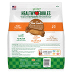 Nylabone Healthy Edibles AllNatural Long Lasting Bacon Chew Treats Bacon, Medium/Wolf  Up To 35 Lbs. 12 ct