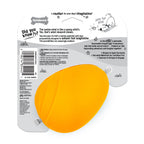 Nylabone Creative Play Eggi Dog Treat Toy Orange, 1ea/SMall/Regular  Up To 25 Ibs. 1 ct