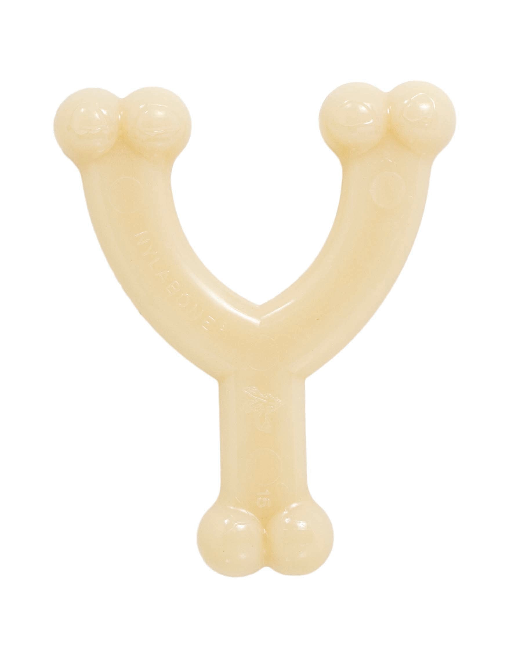 Nylabone Power Chew Original Wishbone Dog Toy Adult Dog Original, Original, 1ea/SMall/Regular  Up To 25 Ibs. 1 ct