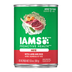 IAMS Proactive Health Paté Adult Wet Dog Food Pate w/Lamb & Rice 13.2oz
