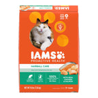 IAMS Proactive Health Hairball Care Adult Dry Cat Food Chicken & Salmon 16lb
