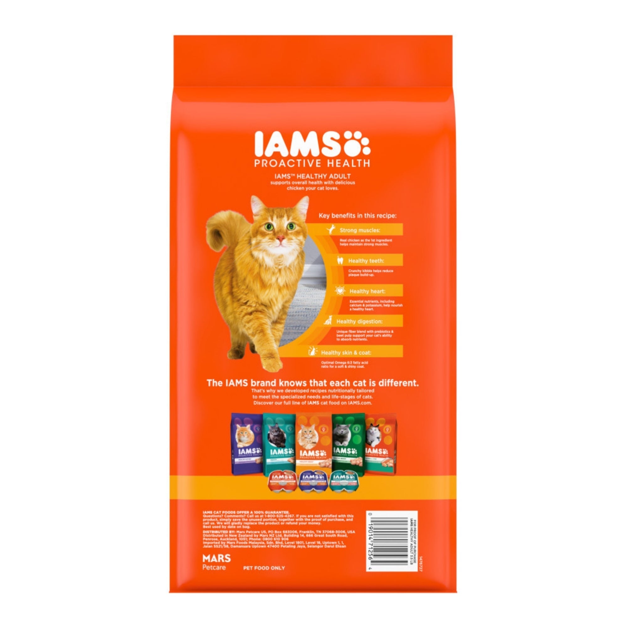 IAMS Proactive Health Adult Dry Cat Food Chicken 3.5lb