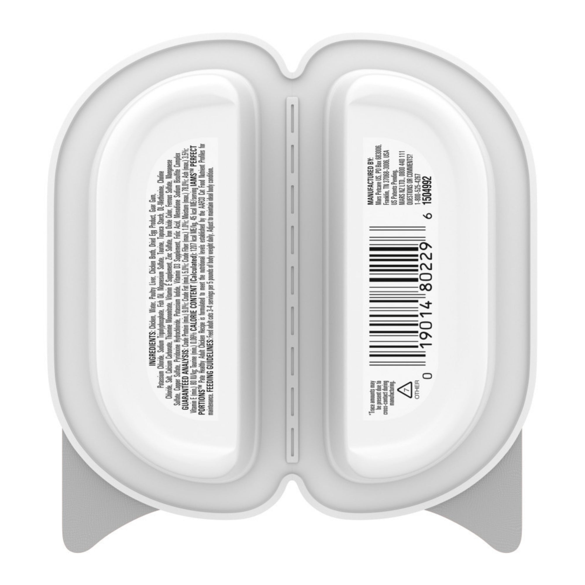 IAMS Perfect Portions Grain Free Healthy Paté Adult Wet Cat Food Chicken 2.6oz 24pk