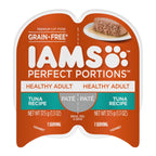 IAMS Perfect Portions Grain Free Healthy Paté Adult Wet Cat Food Tuna 2.6oz 24pk