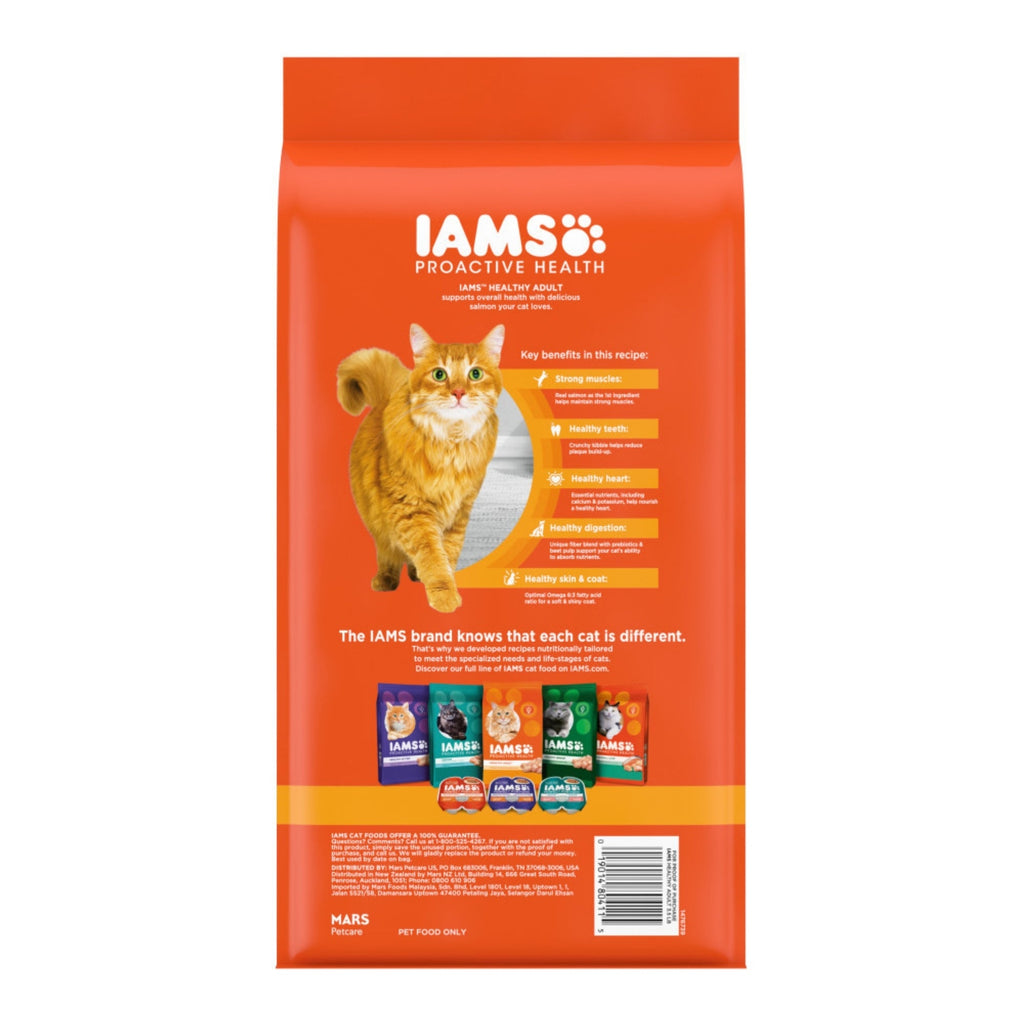 IAMS Proactive Health Adult Dry Cat Food Salmon 3.5lb