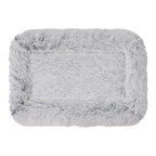 Tall Tails Dog & Cat Grey Cuddle Crate Bed, Small/Medium