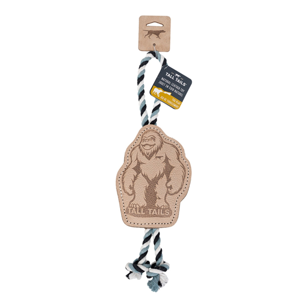 Tall Tails Dog Natural Top Grain Leather Bigfoot Tug 16in.