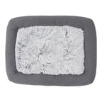 Tall Tails Dog & Cat Grey All In One Bed, 28" x  22"