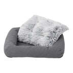 Tall Tails Dog & Cat Grey All In One Bed, 28" x  22"