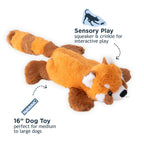 Tall Tails Dog Stuffless Red Panda 16 Inches