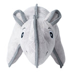 Territory Dog Durable Plush Rhino 11.5 Inch
