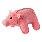 Territory Dog Durable Plush Pig 11.5 Inch