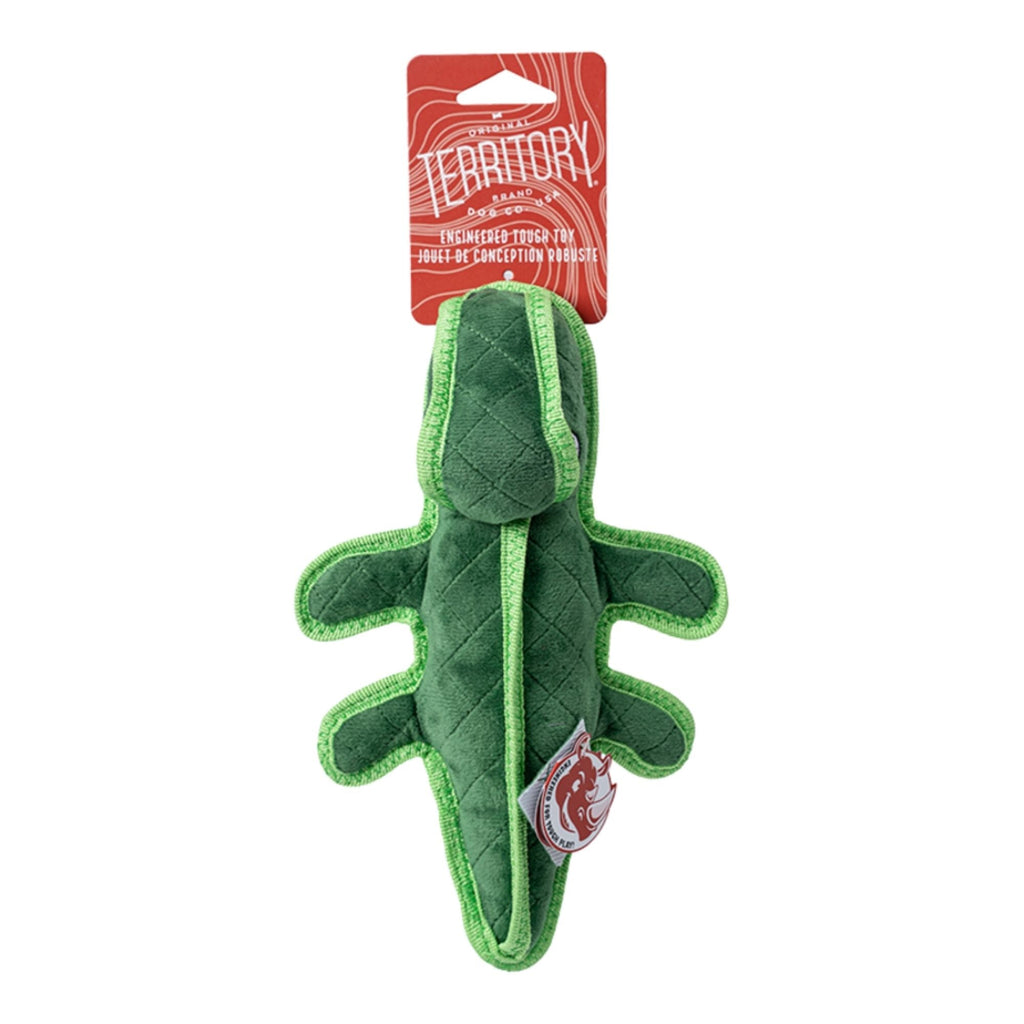 Territory Dog Durable Plush Gator 10 Inch