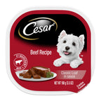 Cesar Classic Loaf in Sauce Adult Wet Dog Food Beef 3.5oz 24pk