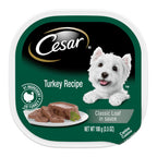 Cesar Classic Loaf in Sauce Adult Wet Dog Food Turkey 3.5oz 24pk