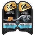 Sheba Perfect Portions Pate Wet Cat Food Tender Whitefish & Tuna 2.6oz