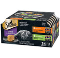 Sheba Perfect Portions Pate Wet Cat Food Variety Pack (Savory Chicken, Roasted Turkey) 2.6oz 12pk