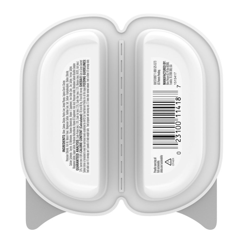 Sheba Perfect Portions Cuts in Gravy Wet Cat Food Gourmet Salmon 2.6oz