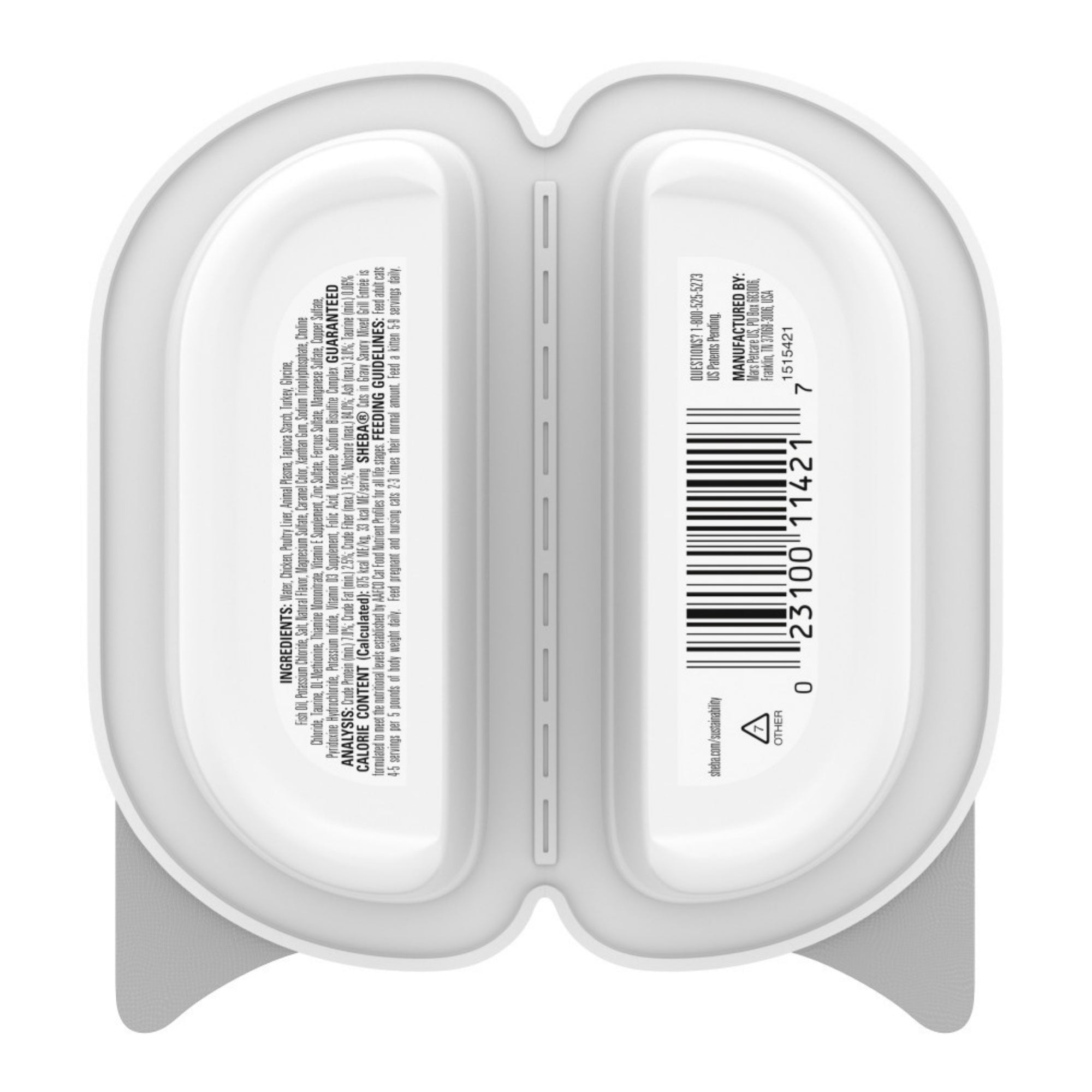 Sheba Perfect Portions Cuts in Gravy Wet Cat Food Savory Mixed Grill 2.6oz