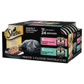 Sheba Perfect Portions Cuts in Gravy Wet Cat Food Variety Pack (Gourmet Salmon, Sustainable Tuna) 2.6oz 12pk