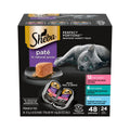 Sheba Perfect Portions Pate Wet Cat Food Seafood Variety Pack (Salmon, Seafood, Whitefish/Tuna) 2.65oz