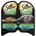 Sheba Perfect Portions Garden Medleys Wet Cat Food Tuna & Vegetables in Gravy 2.6oz 24pk