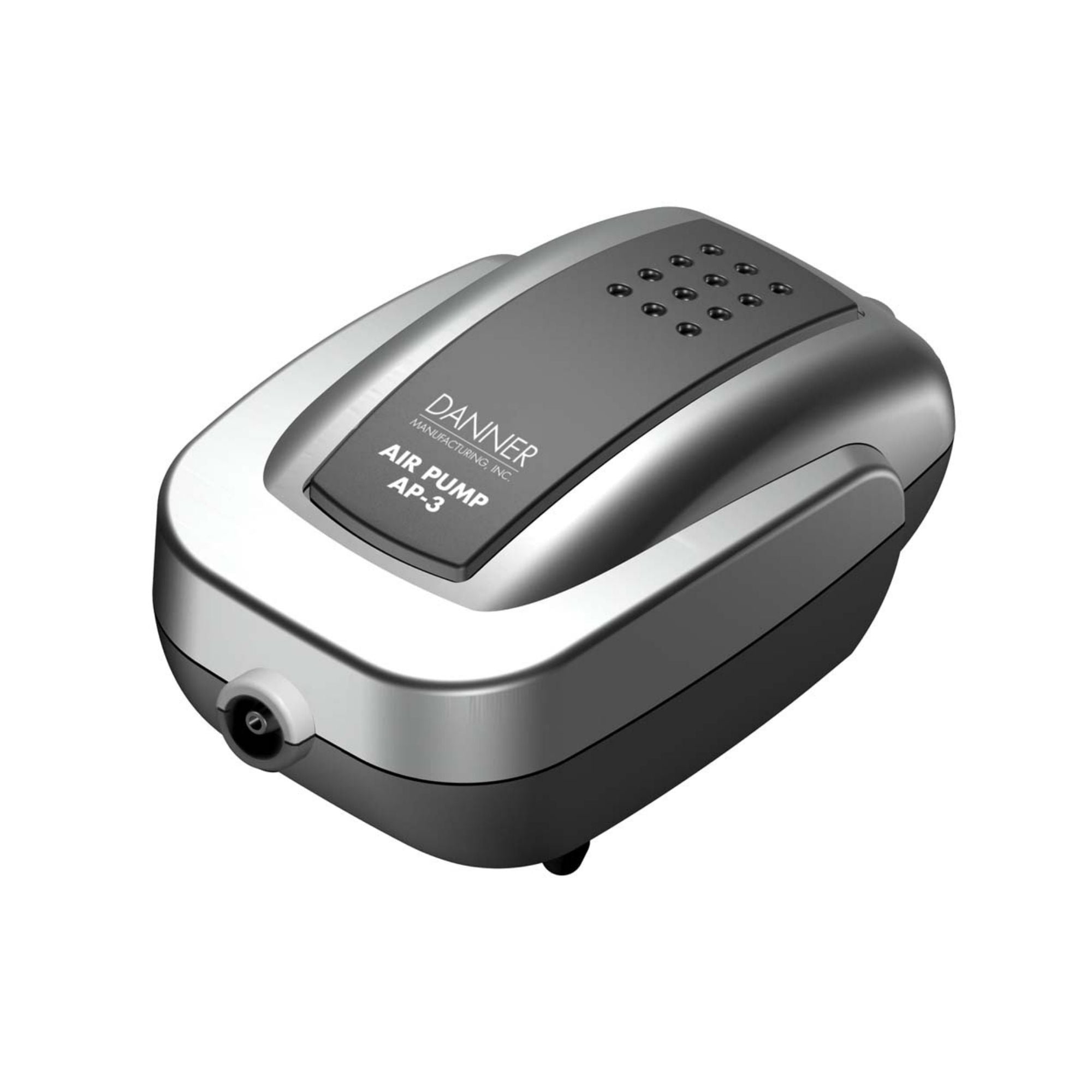 Danner Oxy-Flow AP-3 Low Volume Aquarium Air Pump Grey 1ea