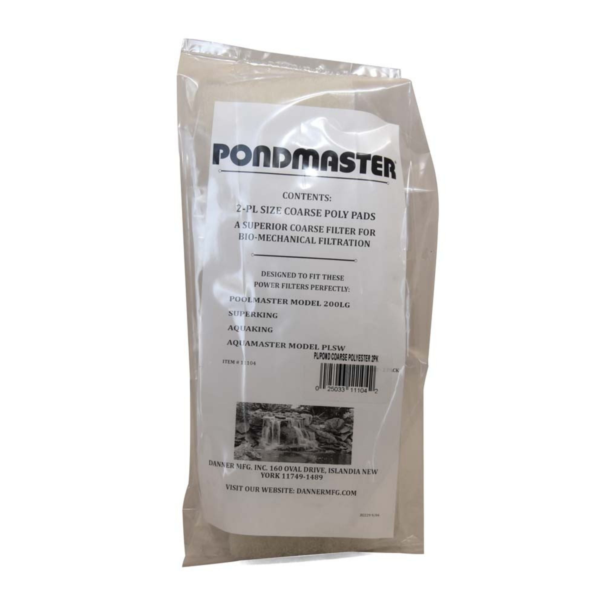 Danner Replacement Media Coarse Poly Filter for PM2 1ea/12in. X 4in., 2 pk