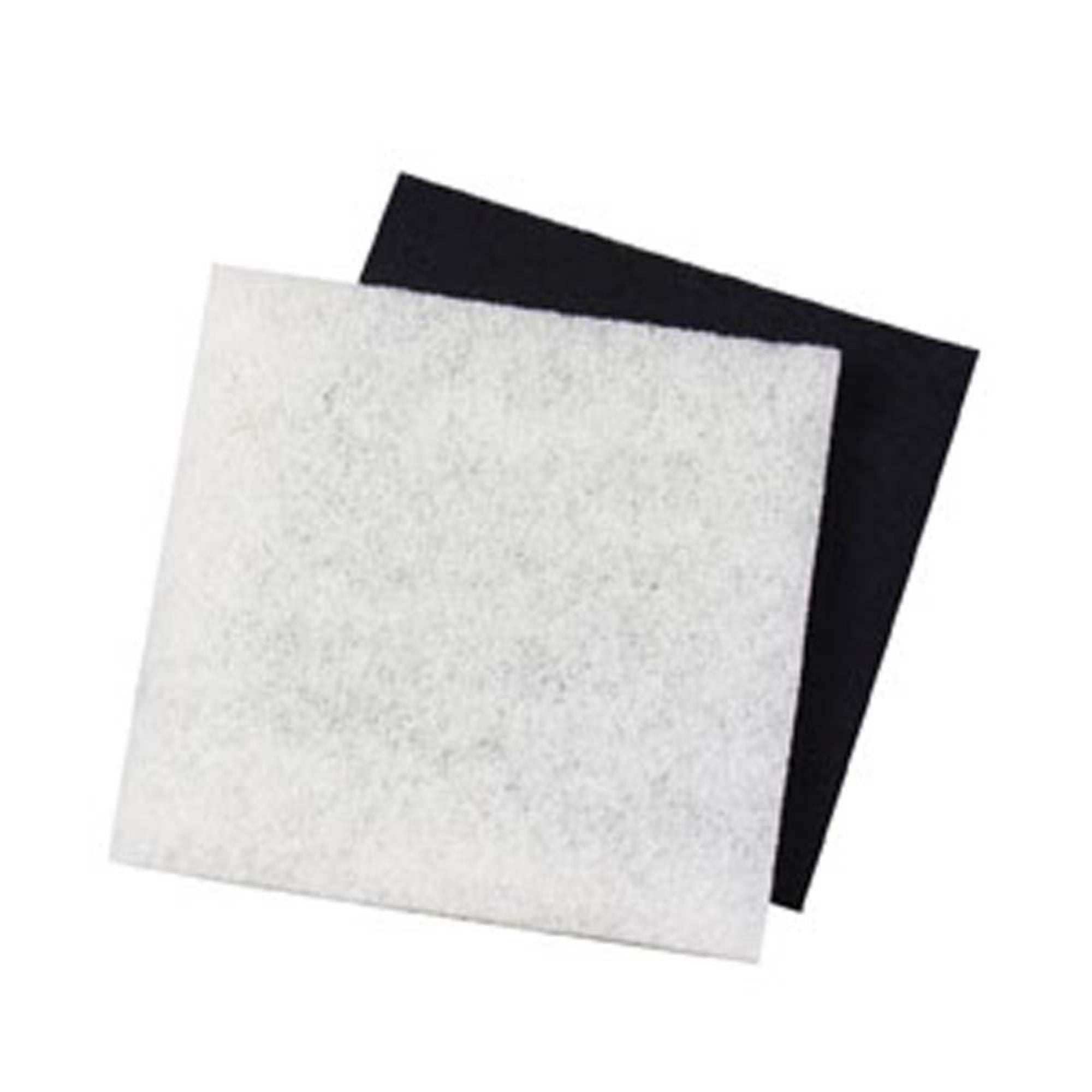 Danner Pondmaster Replacement Pads Filter Media Carbon & Coarse Black, White 1ea/12in. X 12in., 2 Piece