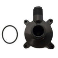 Danner Replacement Volute with Barbedin.take for 500GPH and 700GPH Pumps Black 1ea