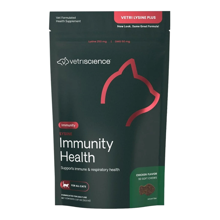 Vetri-Science Cat Lysine  Immune Support 90Ct