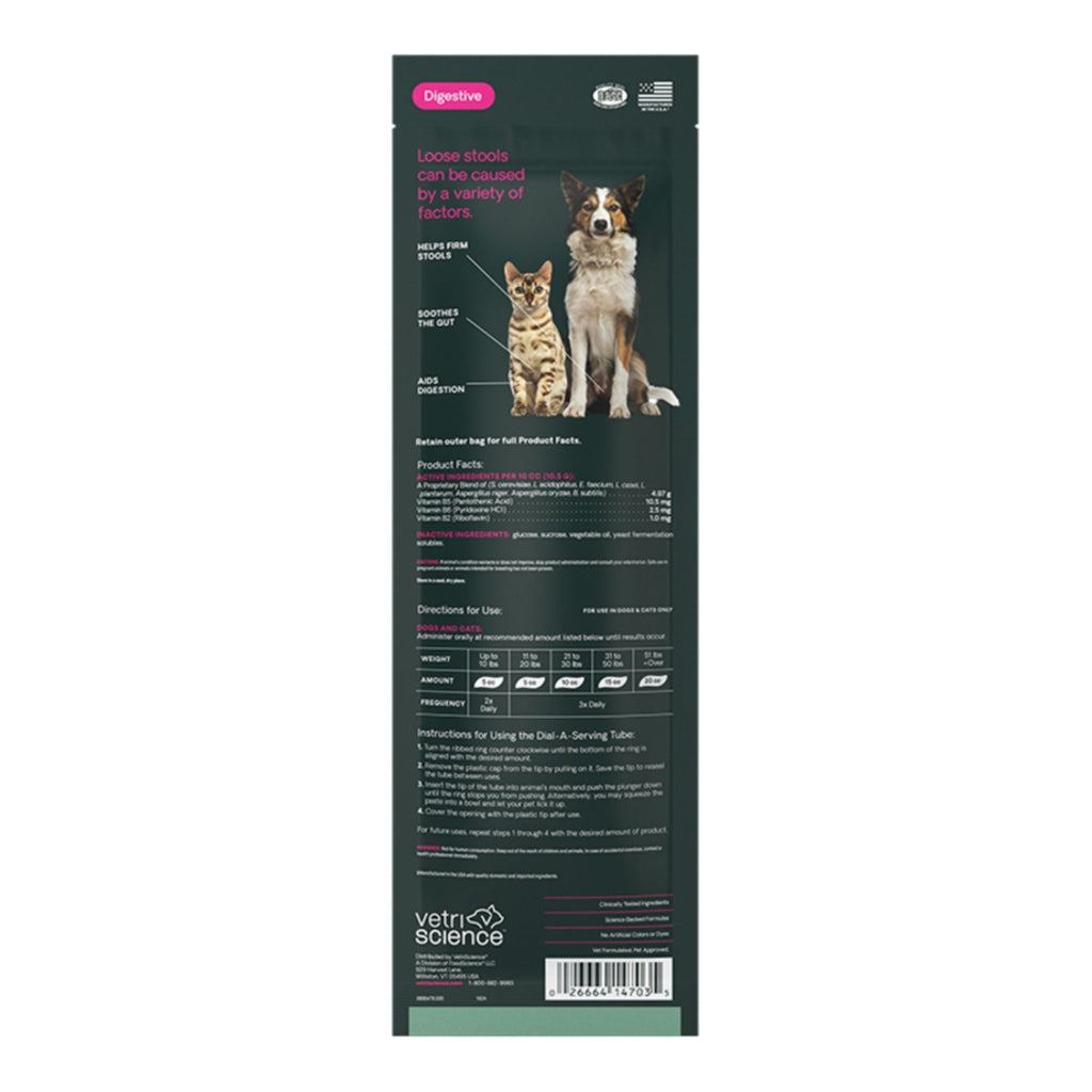Vetriscience Dog & Cat Quick Action Diarrhea Aid Paste 35 Cc