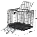 MidWest Homes for Pets Wabbitat Black 1ea/25 X 19 X 20in.