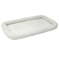 MidWest Homes for Pets QuietTime Bolster Dog Bed White 1ea/22in X 36in.