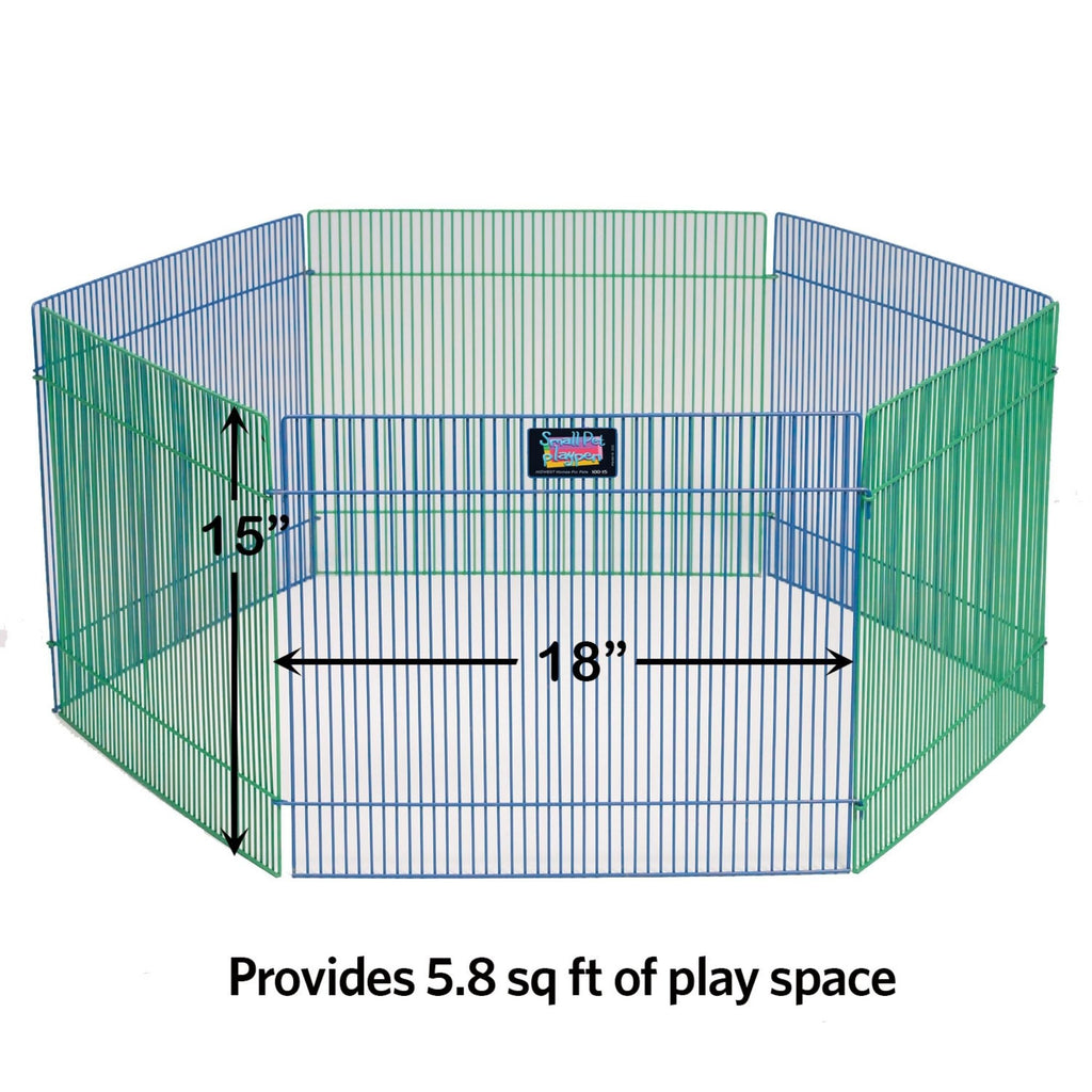 MidWest Homes for Pets Playpen Small Animal 1ea/15 X 19in.