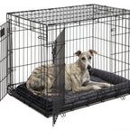 MidWest Homes for Pets Bolster Dog Bed Pearl Gray 1ea/22in X 36in.