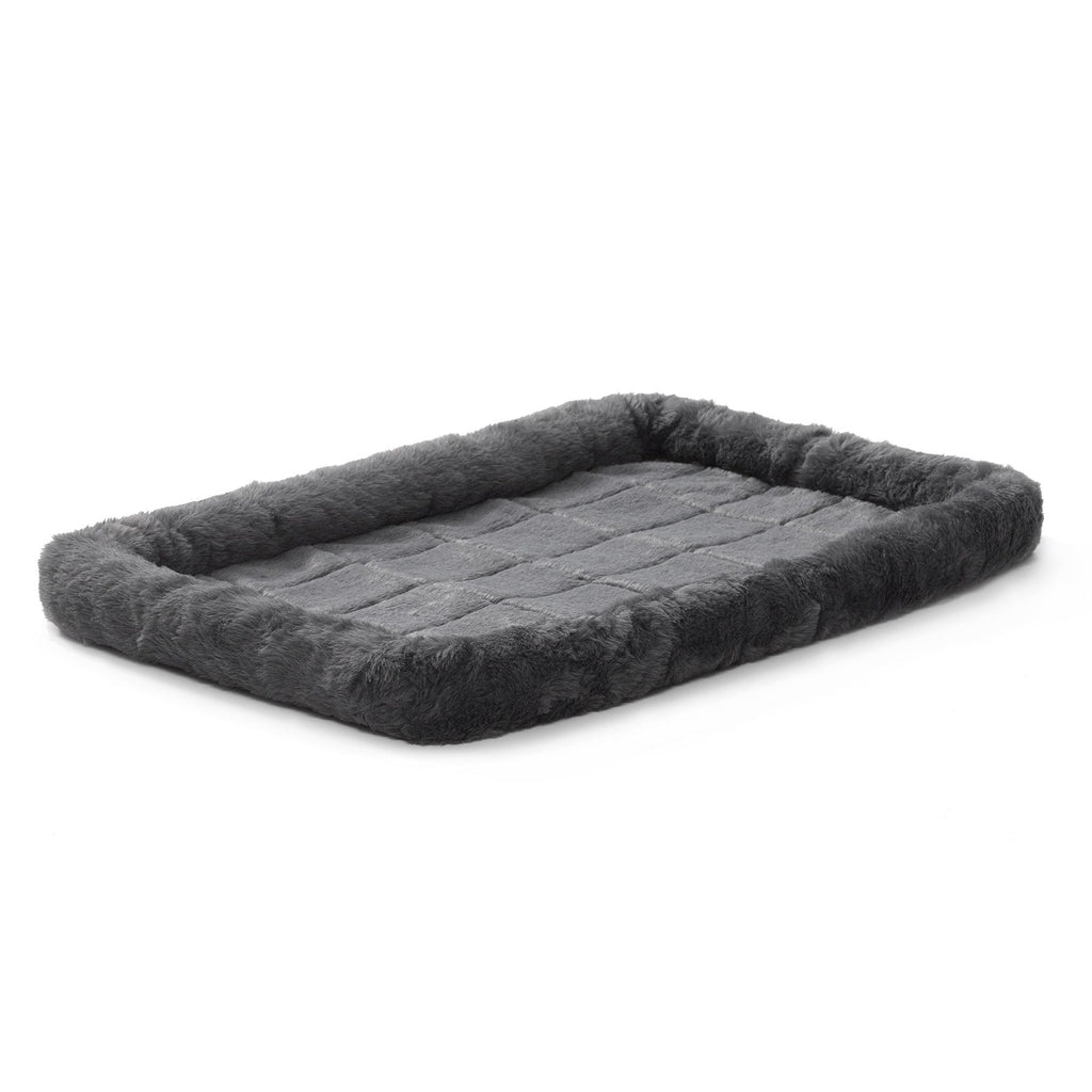 MidWest Homes for Pets Bolster Dog Bed Pearl Gray 1ea/22in X 36in.