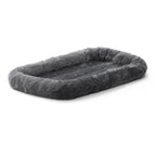 MidWest Homes for Pets Bolster Dog Bed Pearl Gray 1ea/12in X 18in.