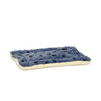 MidWest Homes for Pets Reversible Paw Print Dog Bed Blue 1ea/22in. X 36in.