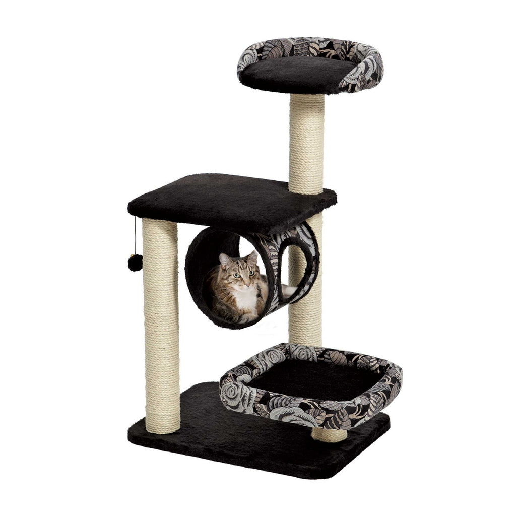 MidWest Homes for Pets feline Nuvo Cat Tree Escapade Black 1ea/44in.